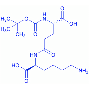 Boc-Glu(Lys-OH)-OH