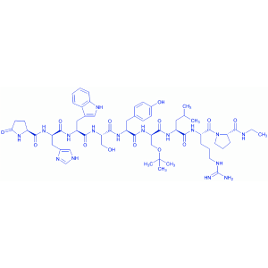 (Des-Gly¹⁰,D-His²,D-Ser(tBu)⁶,Pro-NHEt⁹)-LHRH acetate salt