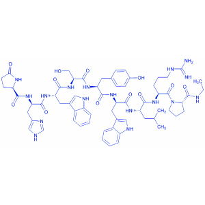 (Des-Gly¹⁰,D-His²,D-Trp⁶,Pro-NHEt⁹)-LHRH trifluoroacetate salt