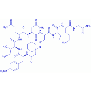 (d(CH₂)₅¹,Tyr(Me)²,Orn⁸)-Oxytocin trifluoroacetate salt